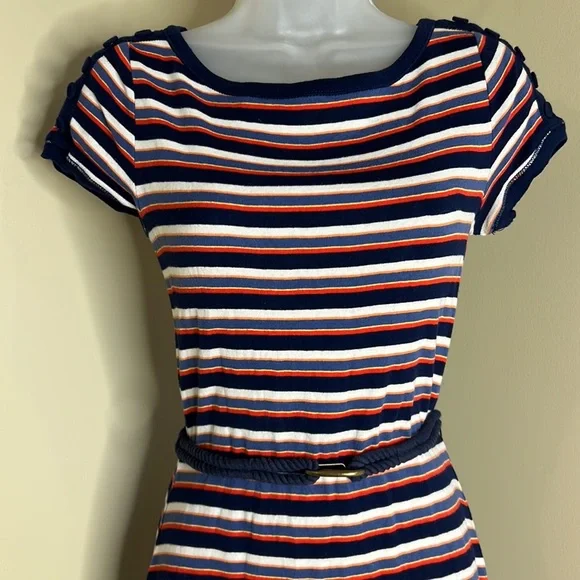knit tank dress Waffle-Knit Drawstring Mini Tank Dress  RAE-NYC